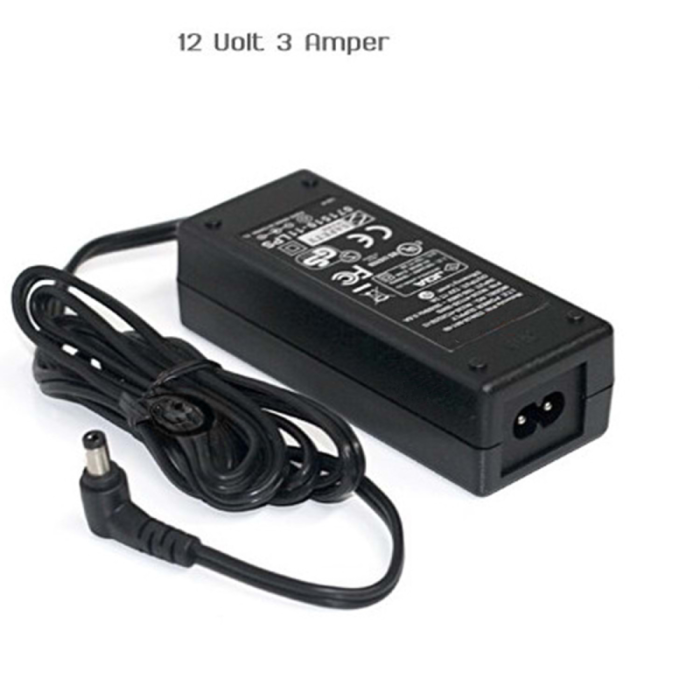 12 Volt 3 Amper Plastik Kasa Adaptör